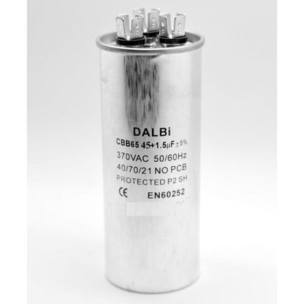 Condensator Aparate Aer Conditionat 45 +1,5uf 370V