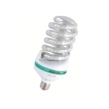 Bec leduri spiralat 5W E27 alb rece