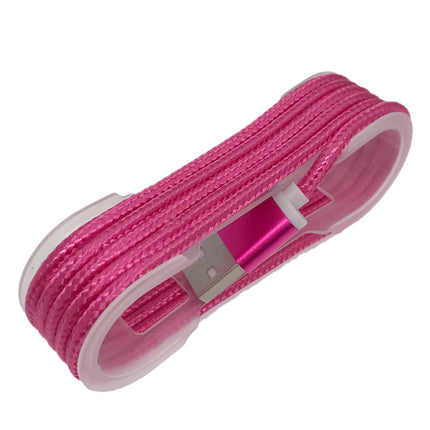 Cablu microusb textil mov