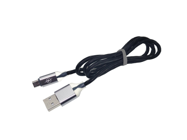 Cablu microusb gros gumat negru
