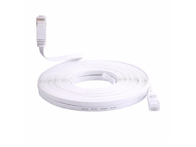 Cablu UTP cu mufe Cat6 plat flexibil 20m