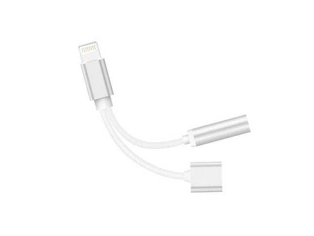 Adaptor Iphone7 2in1- incarcare si audio cu Bluetooth