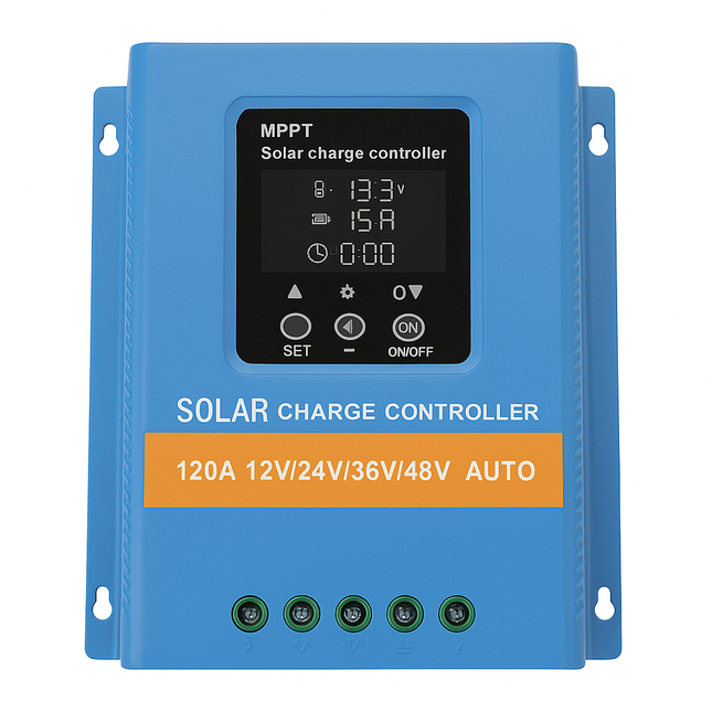 Controler solar MPPT 120A 12V-48V pentru sisteme fotovoltaice
