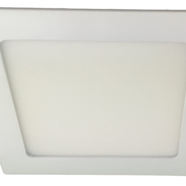 Spot Led Slim Patrat 166x166mm, 12W=75W, 6400K, lumina rece