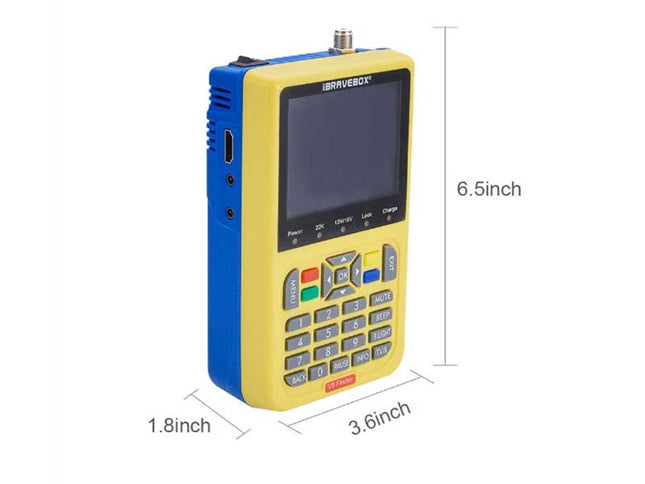 Satfinder digital iBRAVEBOX V8 H.264 HD