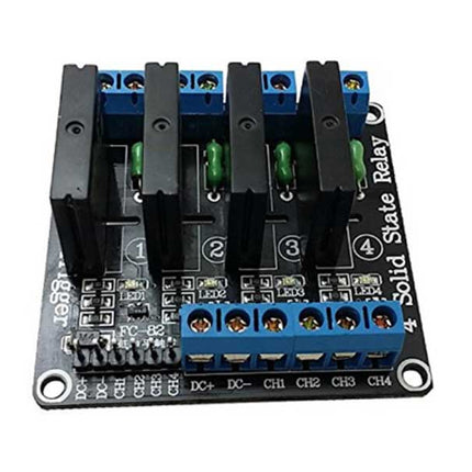 Releu electronic SSR 4 canale High level