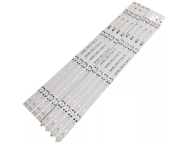 Bareta leduri LG 49inch 4led 2x(L1+R1+L2+R2) set 8buc