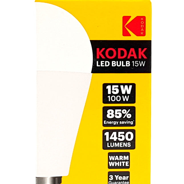 Bec leduri Kodak 15W E27 cald