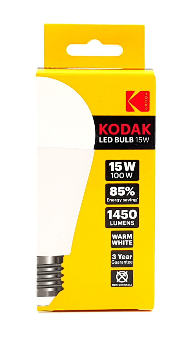 Bec leduri Kodak 15W E27 cald