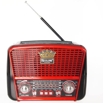 Radio Portabil RETRO – Bluetooth USB