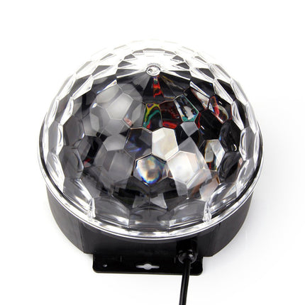 Lampa rotativa multicolora 18cm cu MP3 si BT
