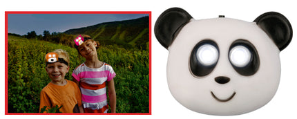 Lanterna frunte figurina URS PANDA