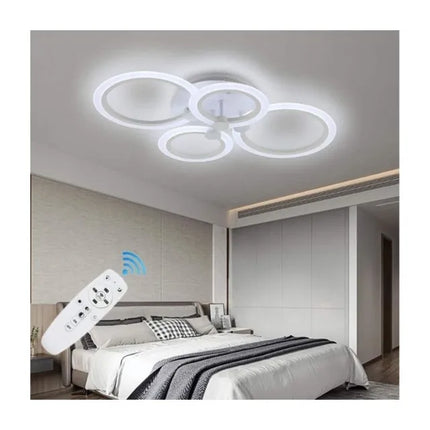 Lustra led Cybele 56W 4brate, 3 culori + telecomanda IR DL75L044