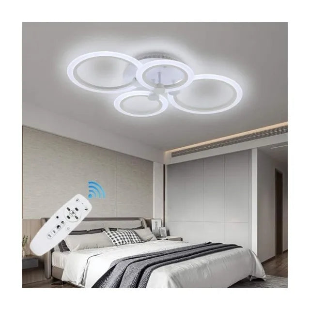 Lustra led Cybele 56W 4brate, 3 culori + telecomanda IR DL75L044