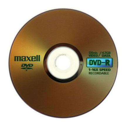 Set 100 DVD-R Maxell 16X