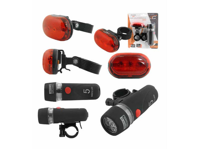 Set lumini bicicleta far+stop