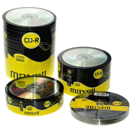 Set 25 CD-R Maxell 52x 700mb