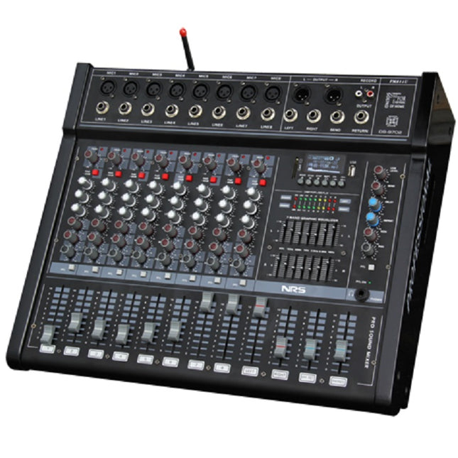 Mixer 8 canale stereo USB/SD 2x380W