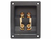 Conector boxa 4 contacte gold patrat
