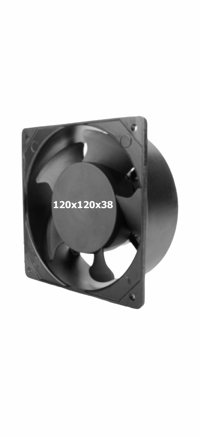 Ventilator racire 220V patrat-rotund pentru instalatii