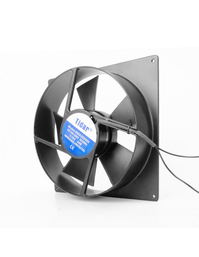 Ventilator racire 220V patrat-rotund pentru instalatii
