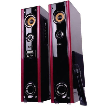 Set boxe turn active+microfon+cititor SD/USB Intex