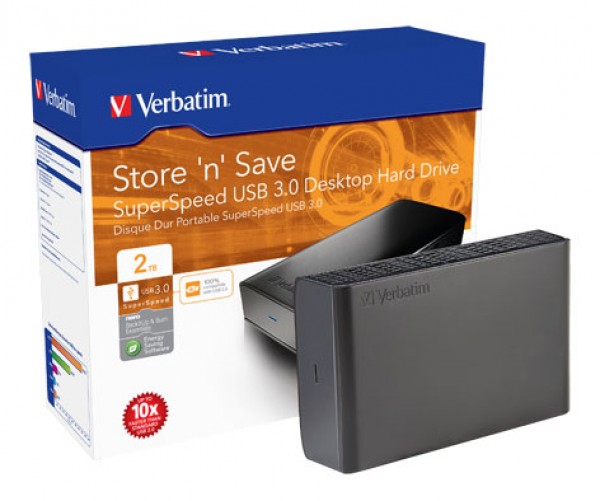 HDD extern 3,5 incl. 2000GB Verbatim