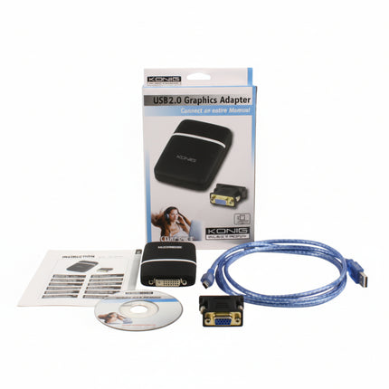 Convertor USB-VGA/DVI CMP-USBVGA11