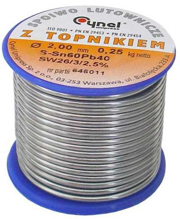 Fludor 250gr 2mm Cynel