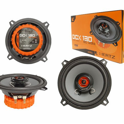Set 2 dif auto 5 inch Hertz DCX130