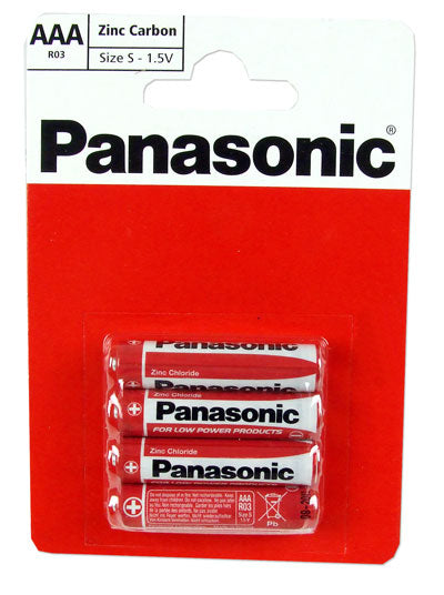 Set 4 baterii Panasonic Special Power R3