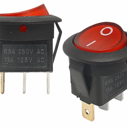 Intrerupator led rotund