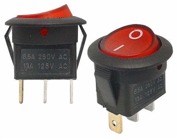 Intrerupator led rotund