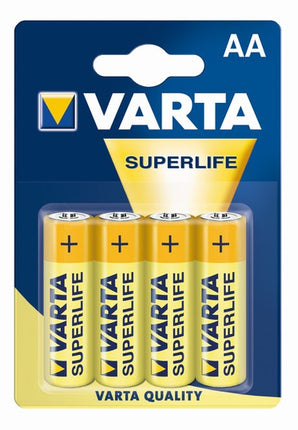 Set 4 baterii Varta Superlife R6