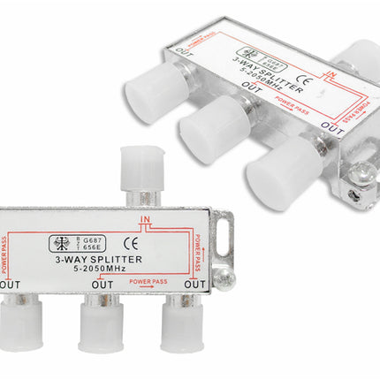 Spliter satelit 3 cai 5-2450MHz power pass