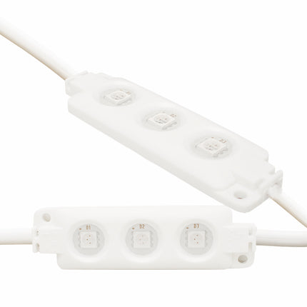 Modul 3 leduri SMD 5050 albastru