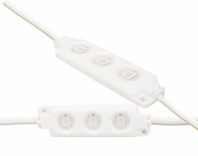 Modul 3 leduri SMD 5050 albastru