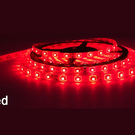 Rola leduri SMD 3mm rosu 5m 60led/m impermeabila