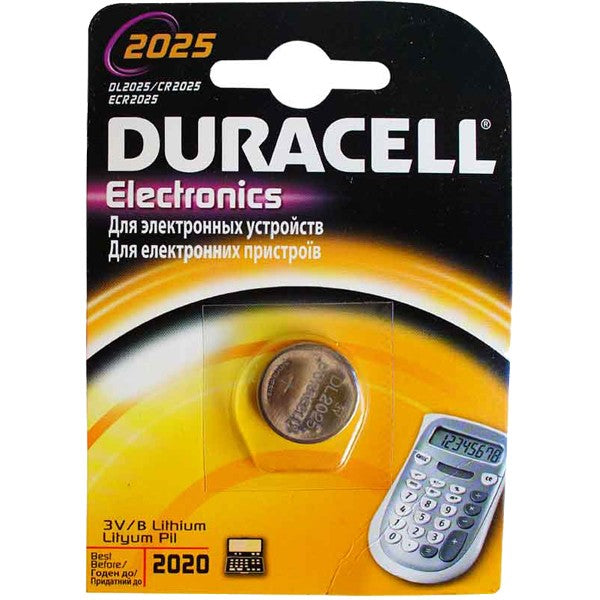 Baterie 3V CR2025 Duracell Lithium