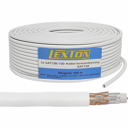 Cablu coaxial RG6 1.02CU + 64x0.12CU
