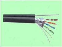 Cablu FTP sufa cupru pur 0.45mm 305m Intex