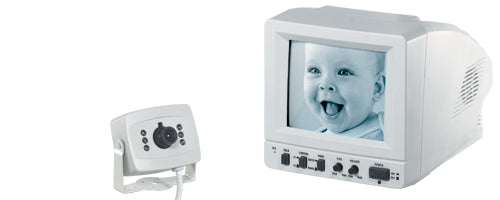 Set camera + monitor alb negru