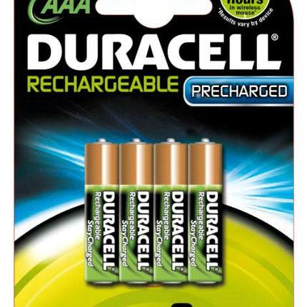Set 4 acumulatori 900ma Duracell Stay Charged R3