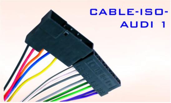 Conector auto ISO-AUDI 1