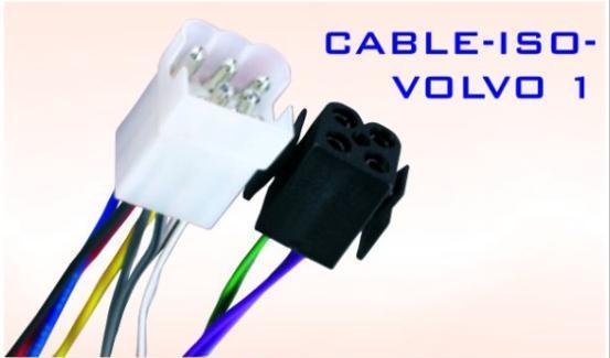 Conector auto ISO-VOLVO 1