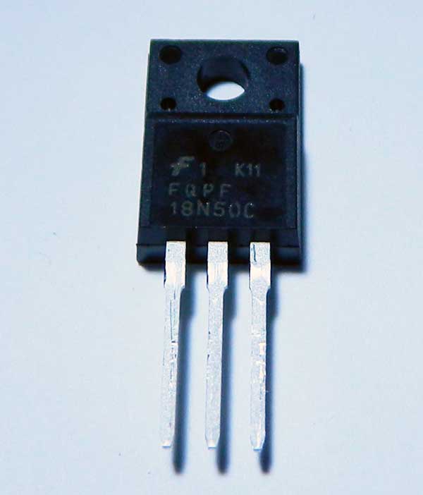Tranzistor MOSFET FQPF18N50C-FSC