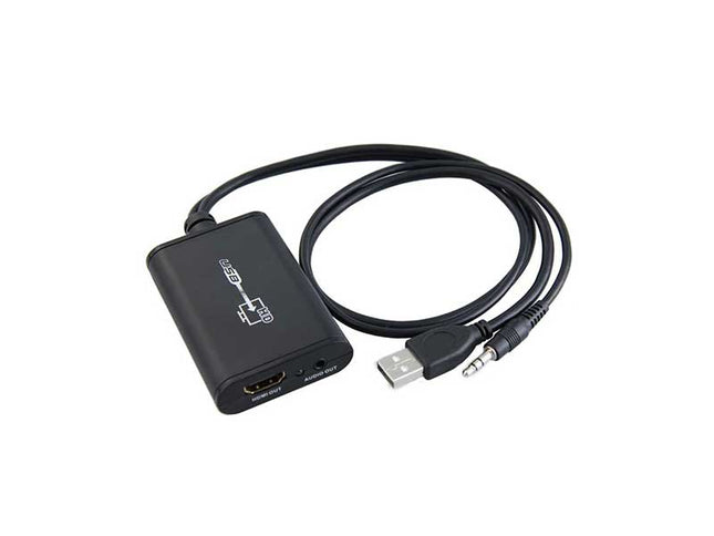Convertor USB+audio la HDMI/DVI