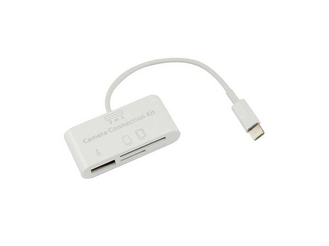 Cititor carduri 3in1 Iphone/Ipad