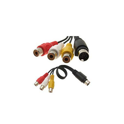Cablu 9pin la 3RCA