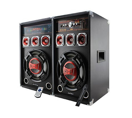 Set 2 boxe cu amplificare si MP3 Intex DJ215